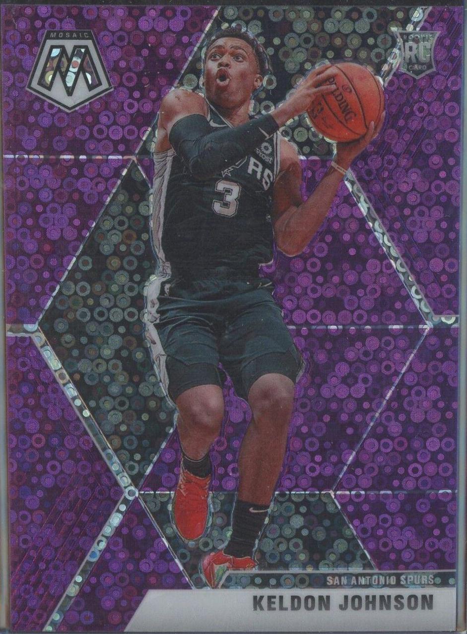 Keldon Johnson [Fast Break Purple] #238