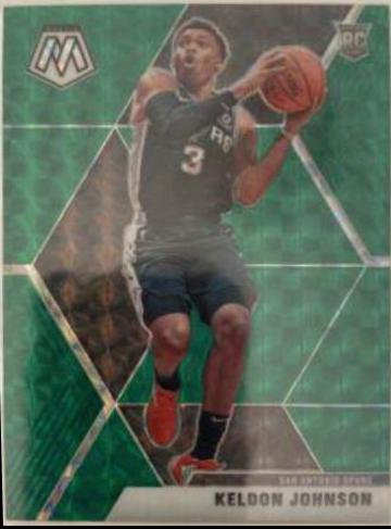 Keldon Johnson [Green Mosaic] #238