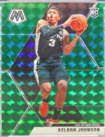 Keldon Johnson [Green Swirl] #238