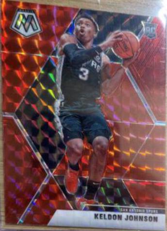 Keldon Johnson [Red Mosaic] #238