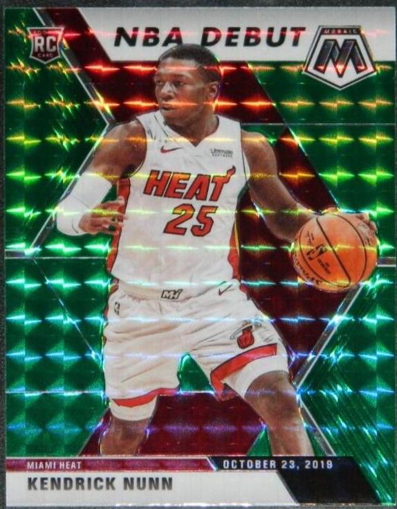 Kendrick Nunn [Green Swirl] #268