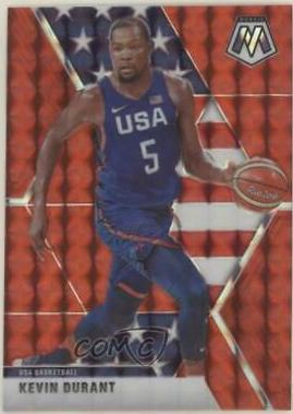 Kevin Durant [Red Mosaic] #251