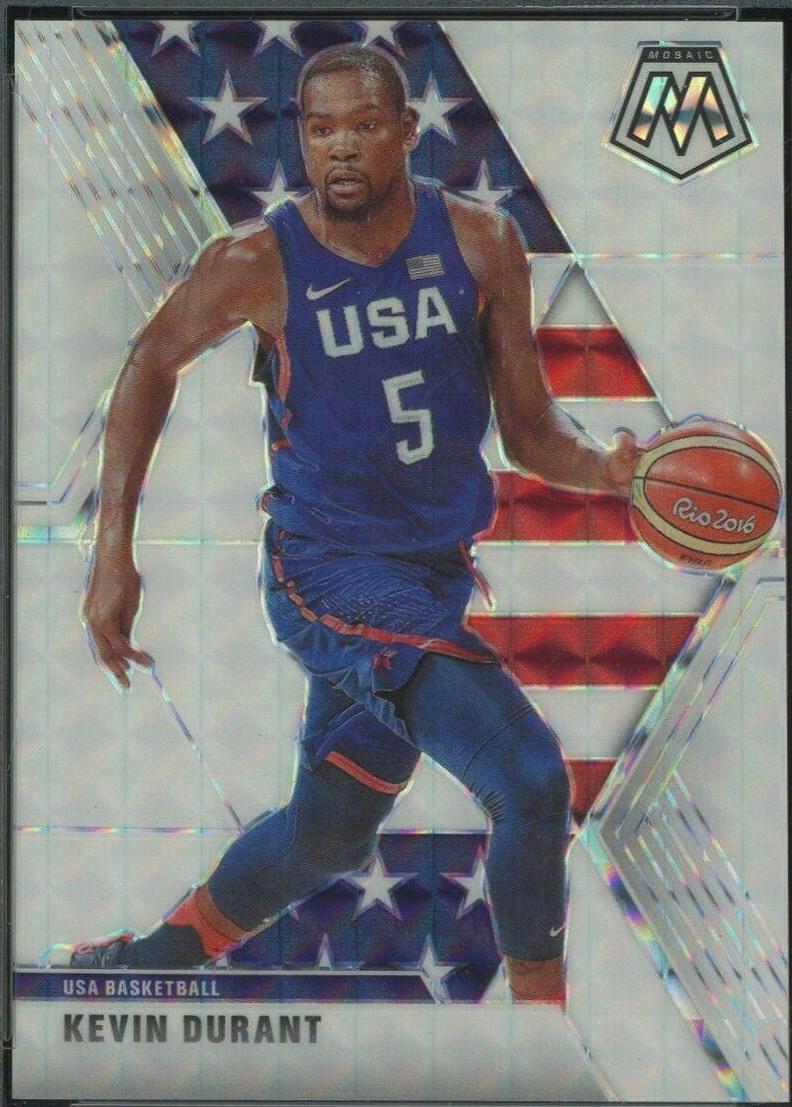 Kevin Durant [White Mosaic] #251
