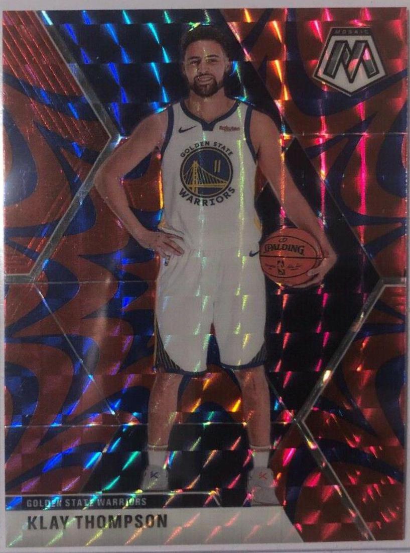 Klay Thompson [Blue Mosaic] #80