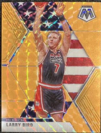 Larry Bird [Orange Fluorescent] #254
