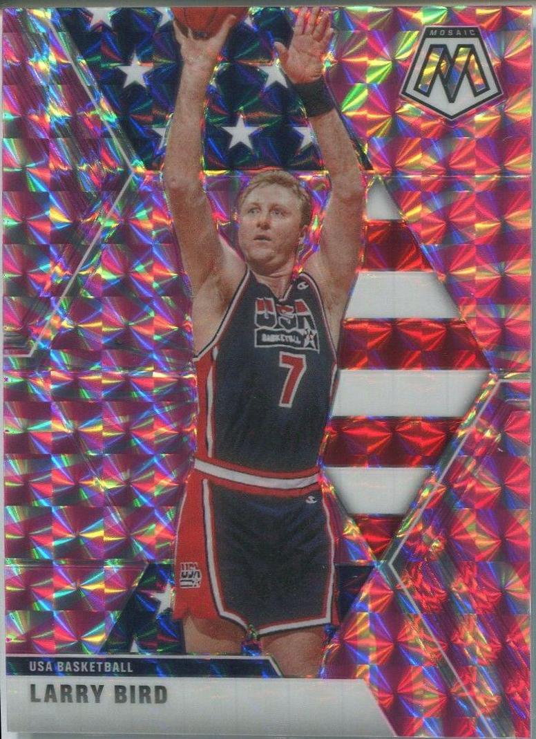 Larry Bird [Pink Swirl] #254