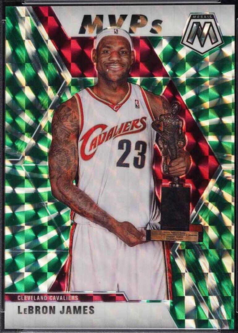 LeBron James [Green Swirl] #298