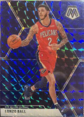 Lonzo Ball [Blue Mosaic] #166