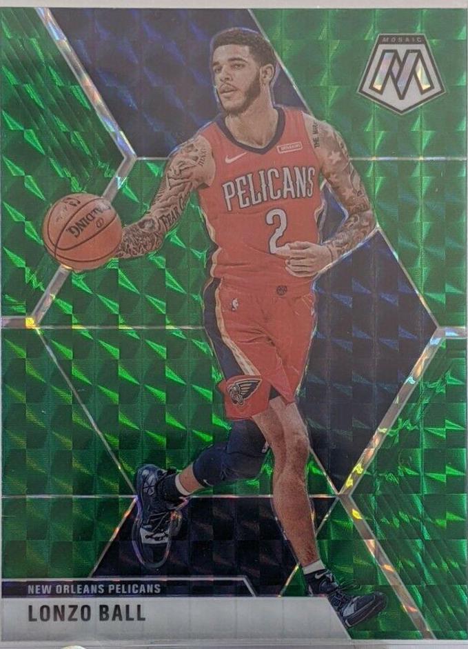 Lonzo Ball [Green Mosaic] #166
