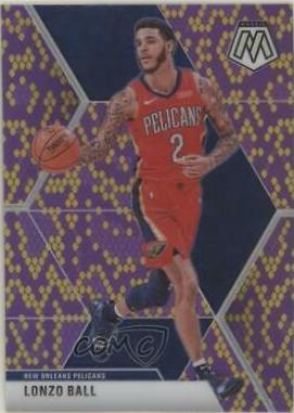 Lonzo Ball [Purple & Gold Snakeskin] #166