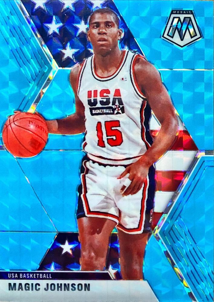 Magic Johnson [Blue Fluorescent] #255