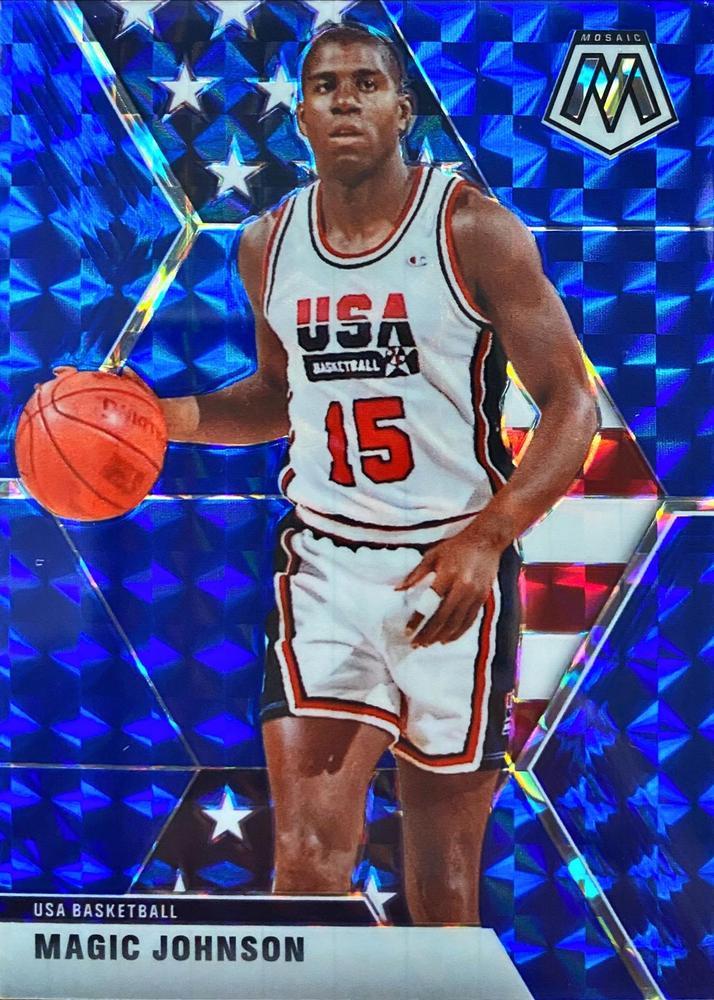 Magic Johnson [Blue Mosaic] #255