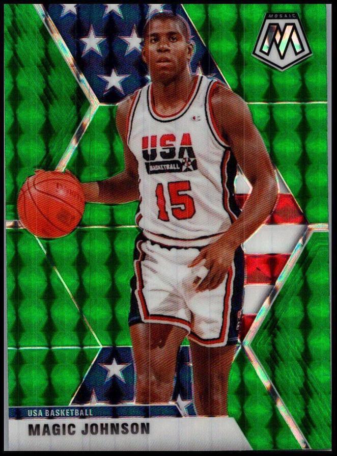 Magic Johnson [Green Mosaic] #255