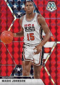 Magic Johnson [Red Mosaic] #255