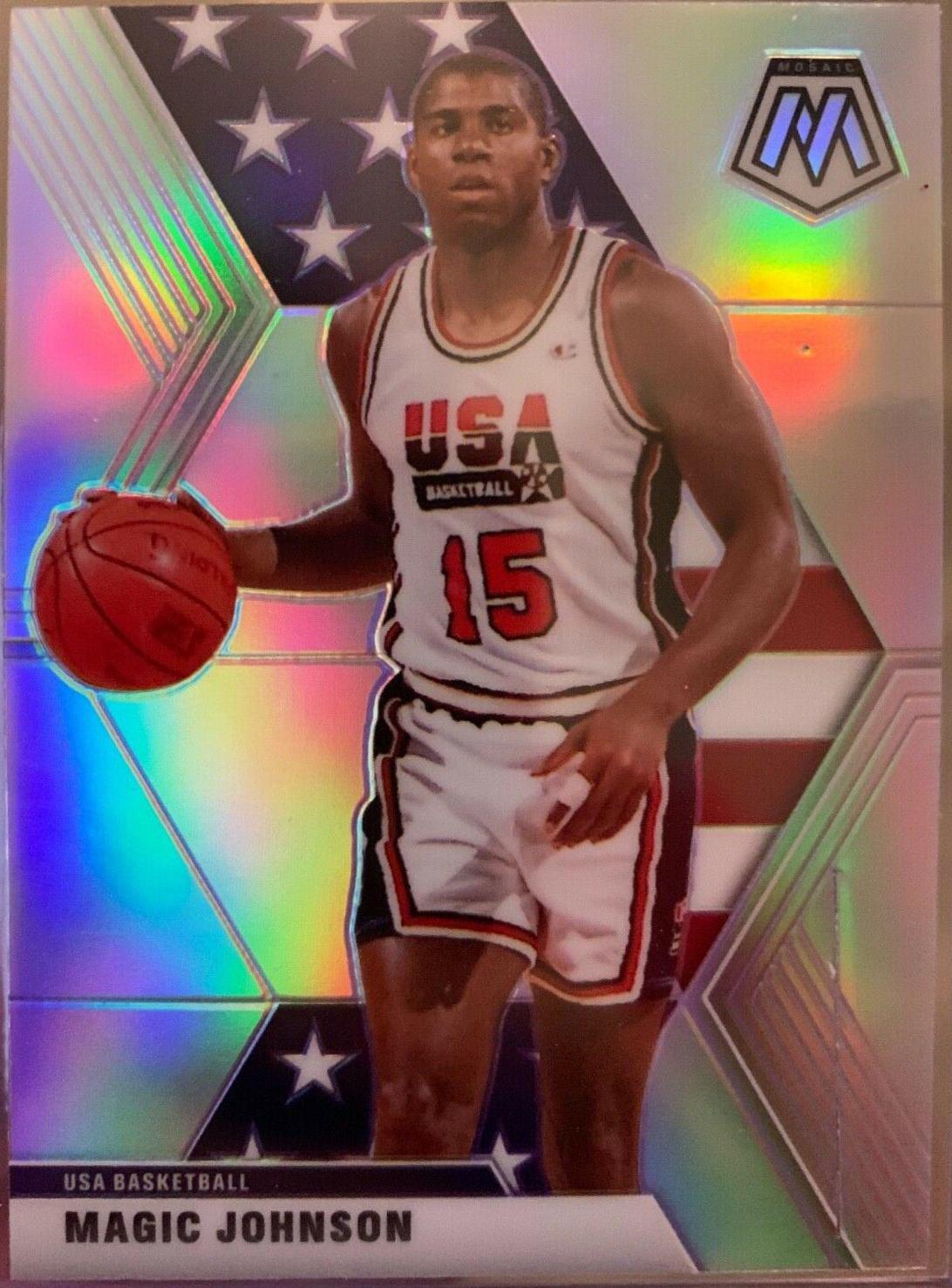 Magic Johnson [Silver Prizm] #255