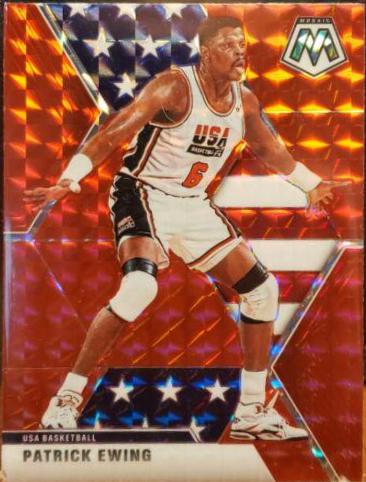 Patrick Ewing [Red Mosaic] #253