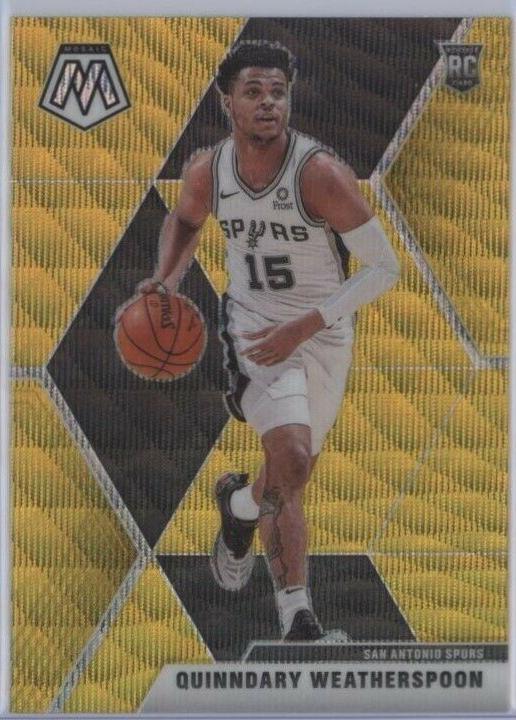 Quinndary Weatherspoon [Gold Mosaic] #204