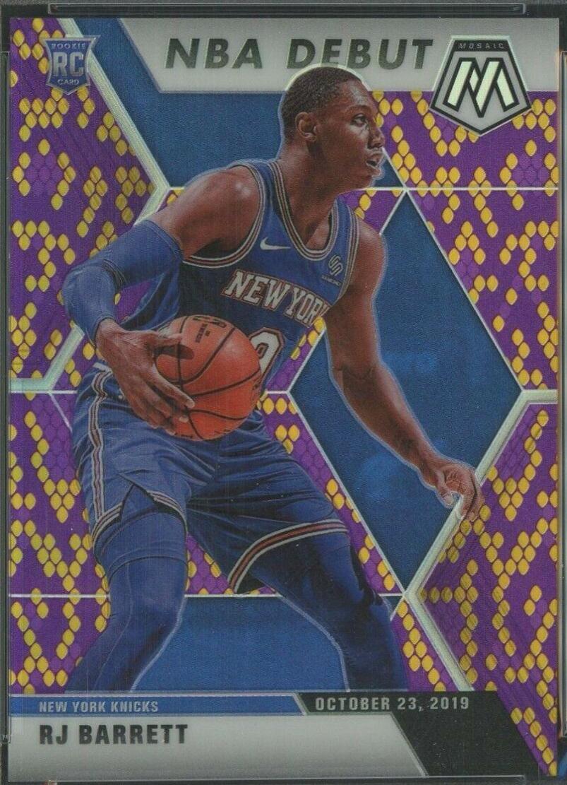 RJ Barrett [Purple Mosaic] #270
