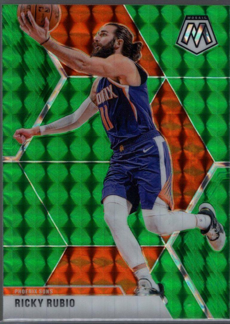 Ricky Rubio [Green Mosaic] #158