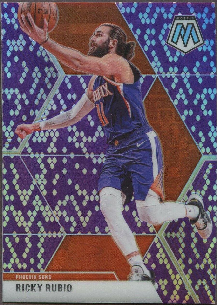 Ricky Rubio [Snakeskin Purple] #158