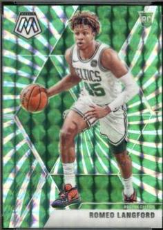 Romeo Langford [Green Swirl] #233
