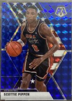 Scottie Pippen [Blue Mosaic] #256
