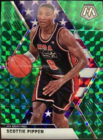 Scottie Pippen [Green Mosaic] #256