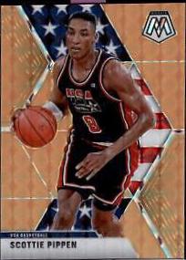 Scottie Pippen [Orange Fluorescent] #256