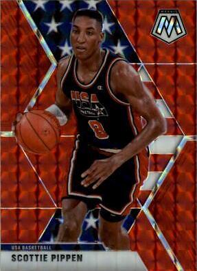 Scottie Pippen [Red Mosaic] #256