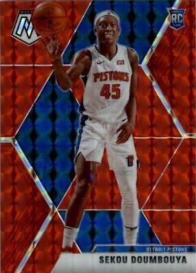 Sekou Doumbouya [Red Mosaic] #243