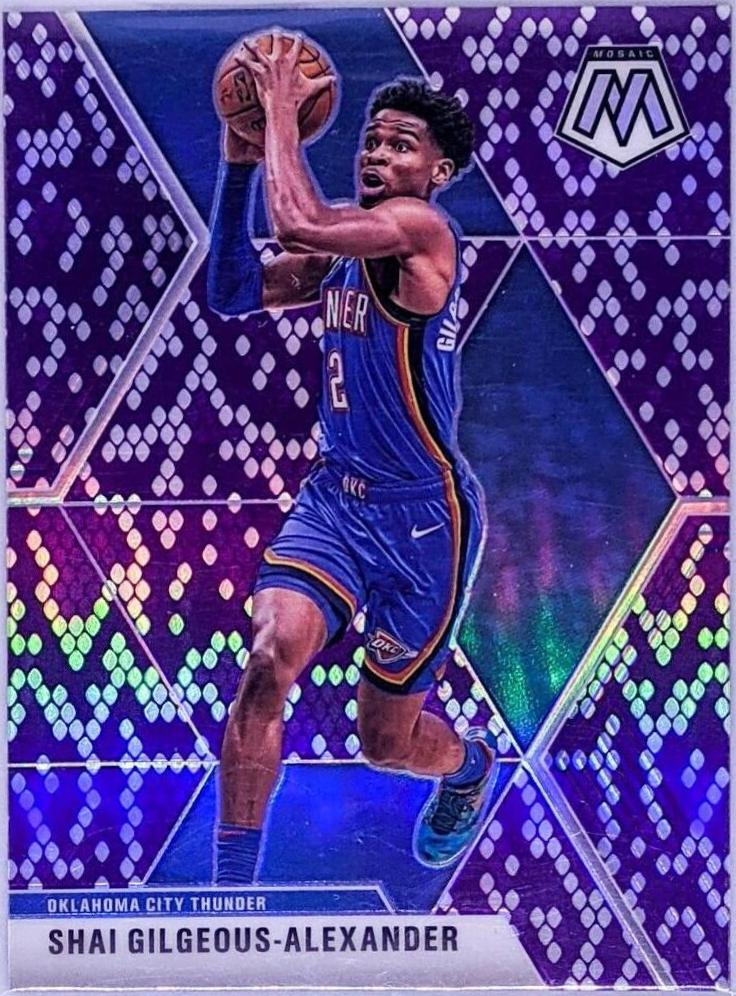 Shai Gilgeous Alexander [Snakeskin Purple] #133