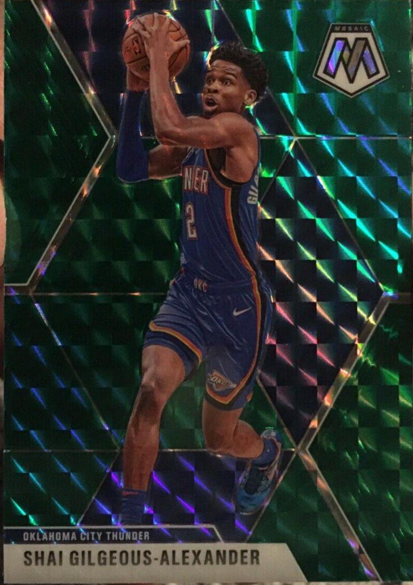Shai Gilgeous-Alexander [Green Mosaic] #133