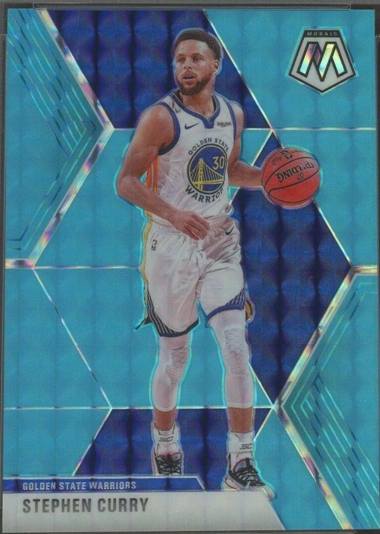 Stephen Curry [Blue Fluorescent] #70