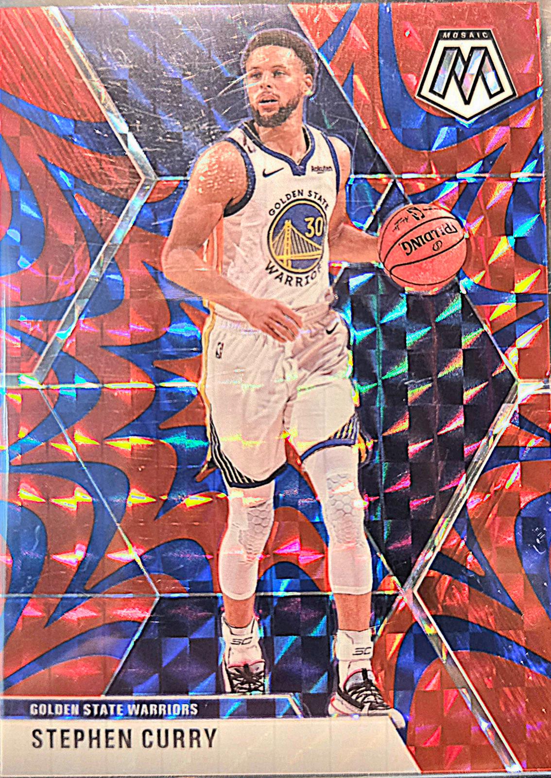 Stephen Curry [Red Mosaic] #70