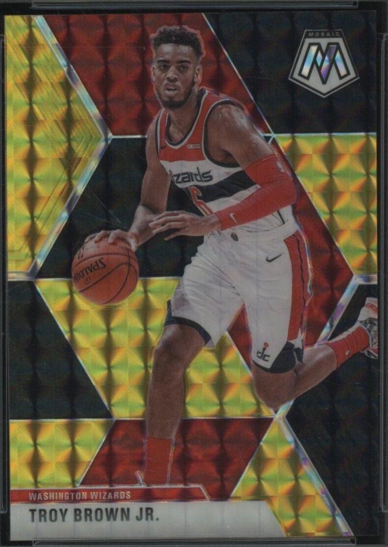 Troy Brown Jr. [Black Gold Choice] #162