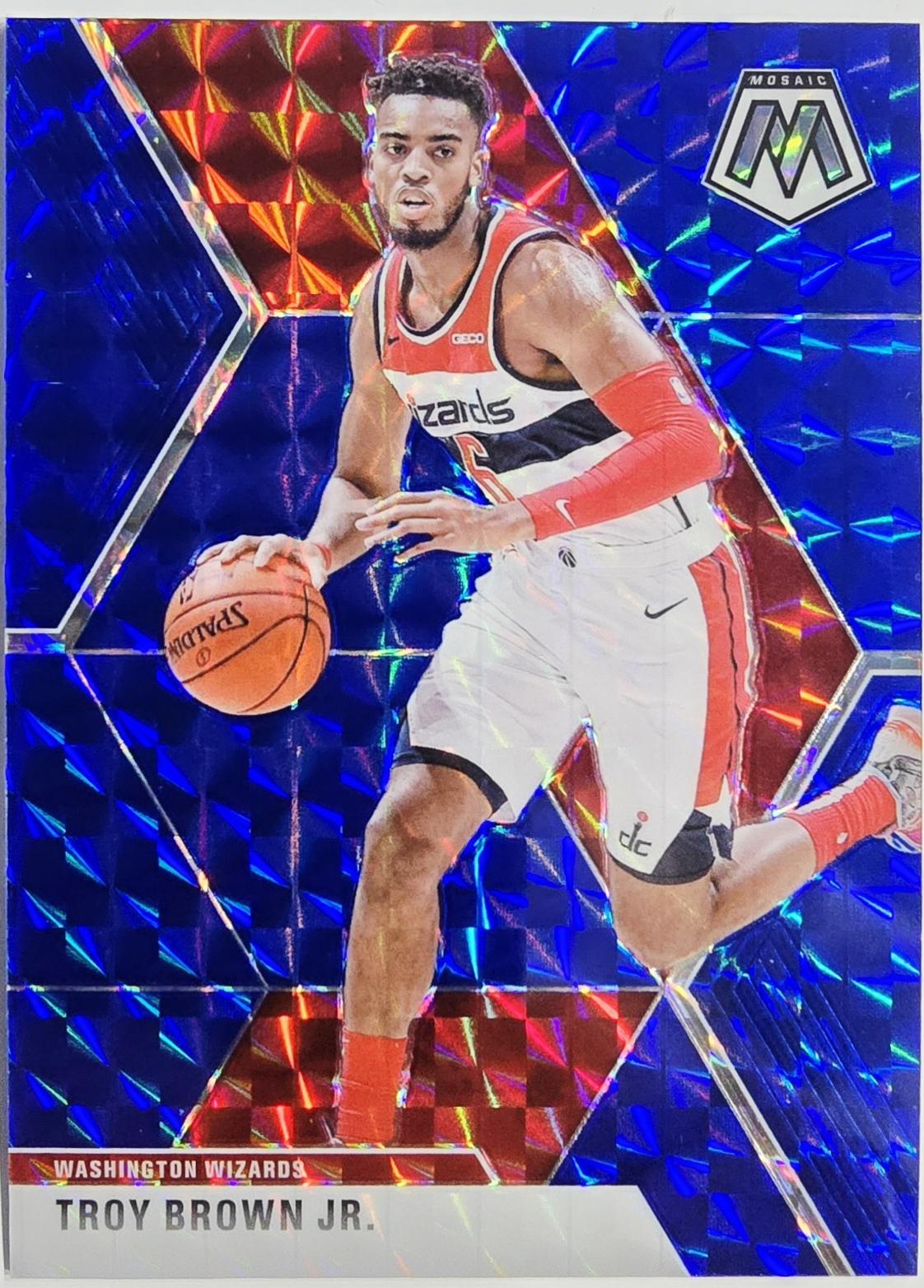 Troy Brown Jr. [Blue Fluorescent] #162