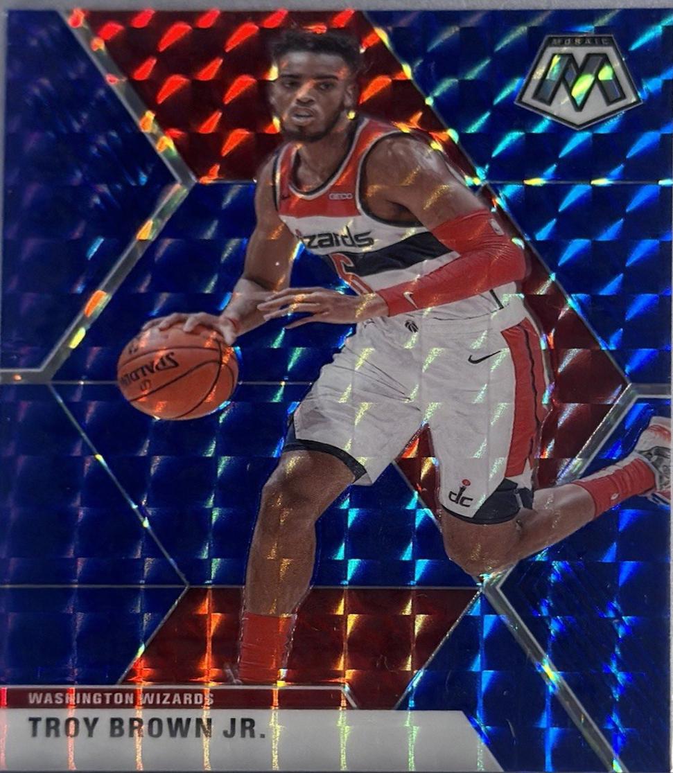 Troy Brown Jr. [Blue Mosaic] #162