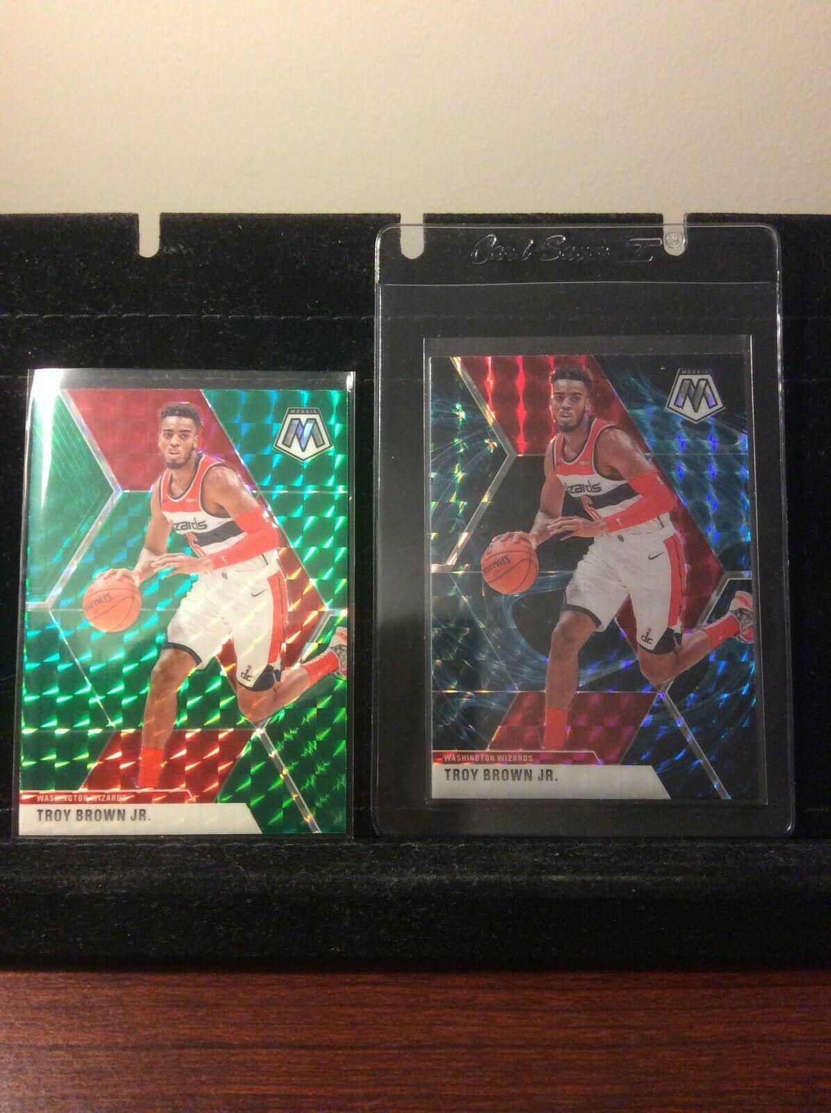 Troy Brown Jr. [Green Mosaic] #162