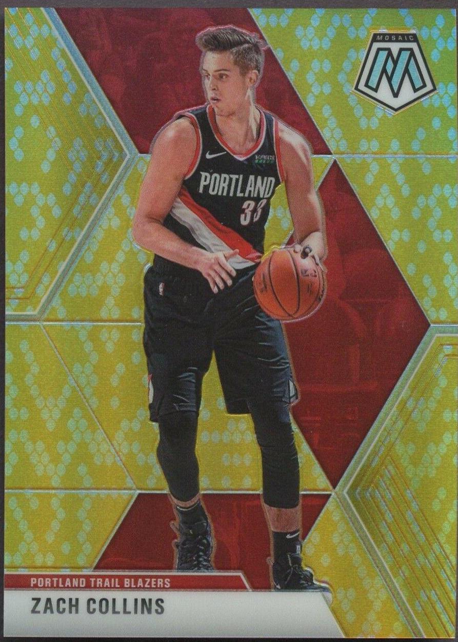 Zach Collins [Gold Mosaic] #45