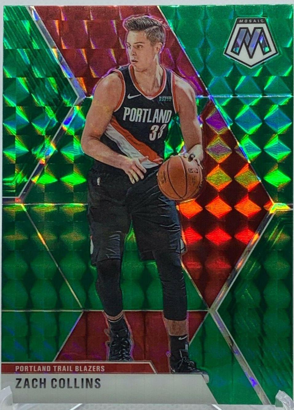 Zach Collins [Green Mosaic] #45