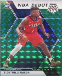 Zion Williamson [Green Swirl] #269