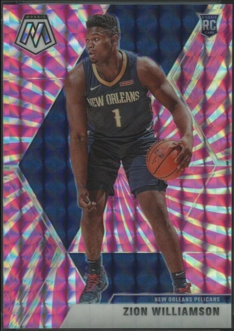 Zion Williamson [Pink Swirl] #209