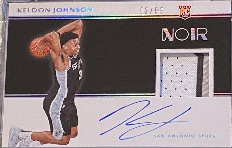 Keldon Johnson [Patch Autograph] #343