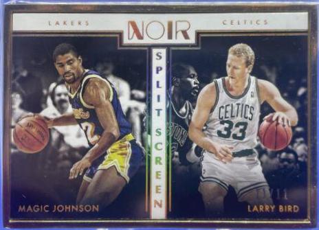 Larry Bird, Magic Johnson [Metal Frame] #282