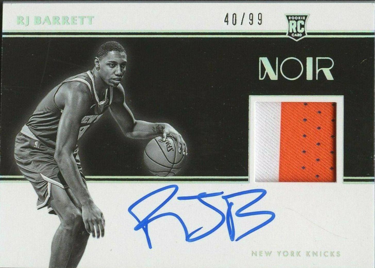 RJ Barrett [Patch Autograph] #306