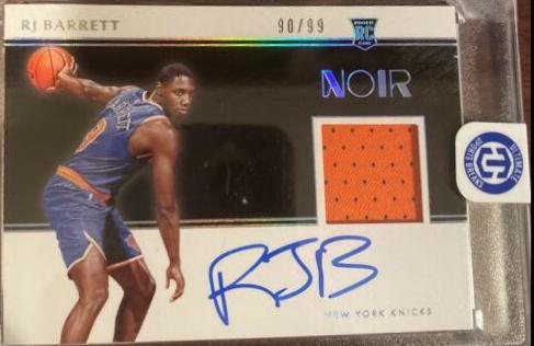 RJ Barrett [Patch Autograph] #346