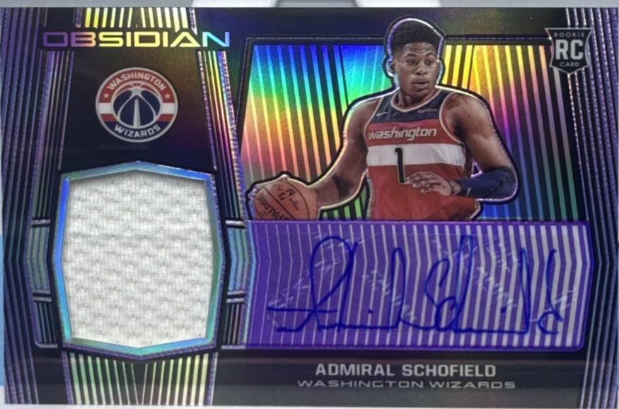 Admiral Schofield [Jersey Autograph Purple] #205
