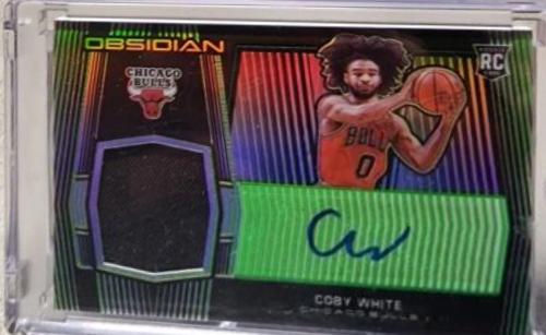Coby White [Jersey Autograph Green] #209