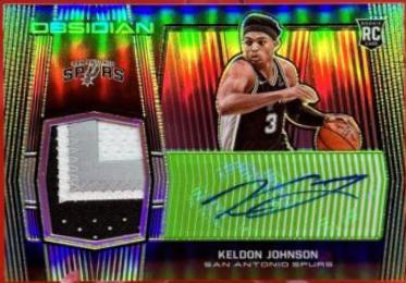 Keldon Johnson [Jersey Autograph Green] #214