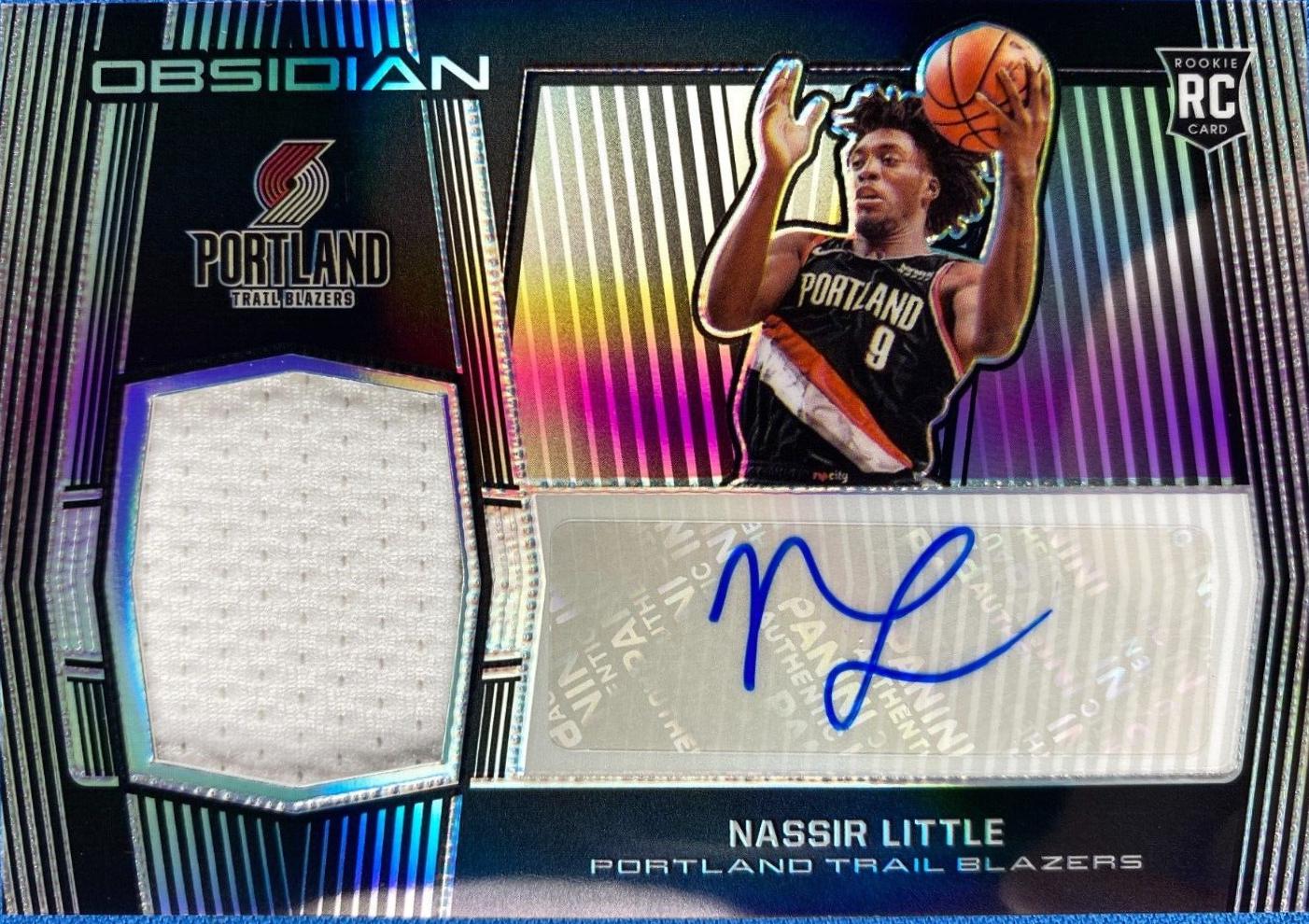 Nassir Little [Jersey Autograph] #208